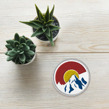 Load image into Gallery viewer, Colorado Embroidered Round Patch
