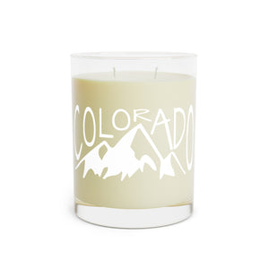 Colorado Mountain Graphic Scented Candle
