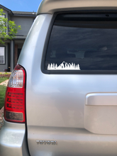 Load image into Gallery viewer, Mountain Trees Car Emblem Graphic Vehicle Sticker
