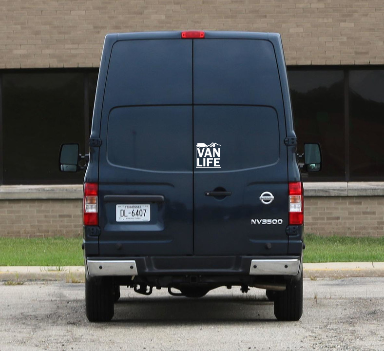 Van Life Adesivo #Vanlife Bianco - Foto 7