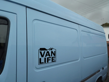 Load image into Gallery viewer, Van Life Camper Van Sticker Decal
