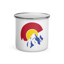 Load image into Gallery viewer, Colorado Enamel Mug
