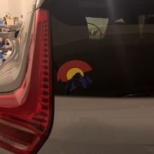 Load image into Gallery viewer, Colorado flag logo sticker
