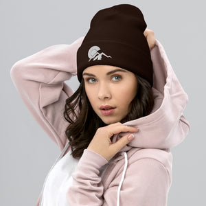 Colorado Cuffed Beanie with White Embroidered Design