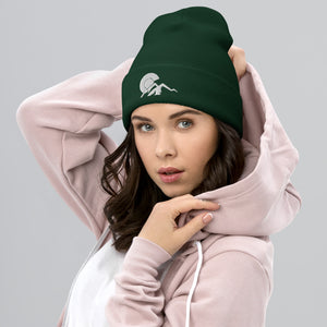 Colorado Cuffed Beanie with White Embroidered Design