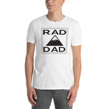 Load image into Gallery viewer, Rad Dad Mountain Fathers Day Short-Sleeve Unisex T-Shirt
